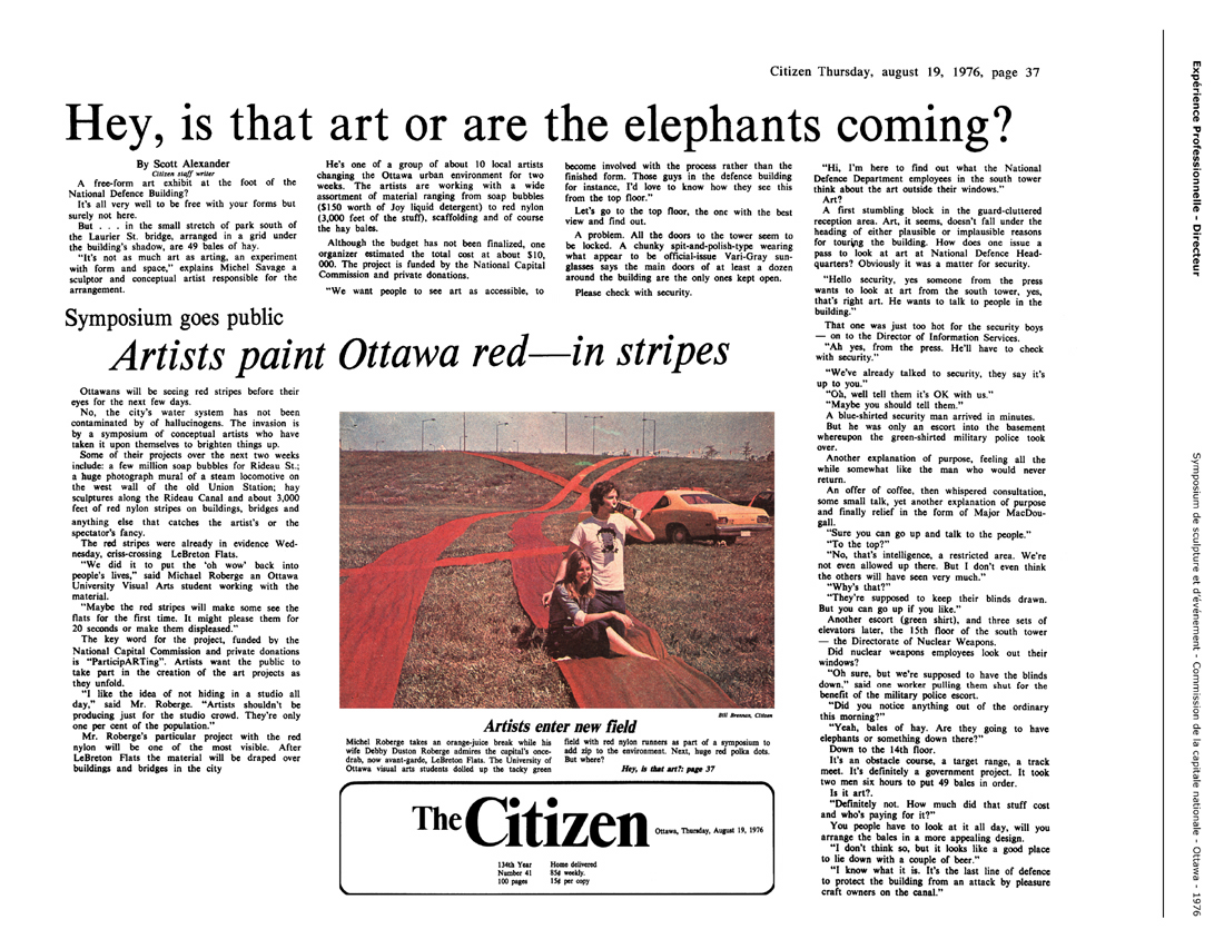 1976 — The Citizen — Symposium goes public