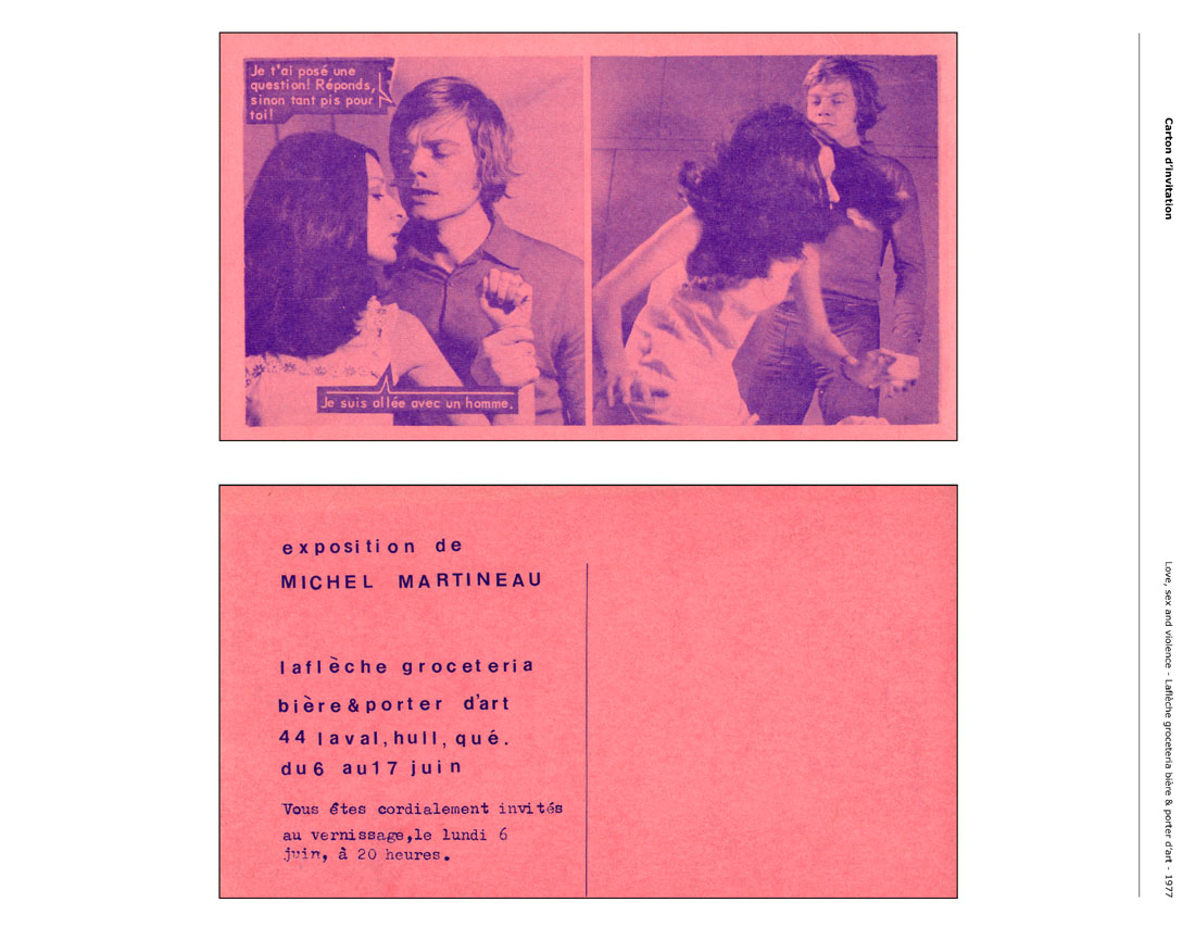 1977 — Love, sex, violence